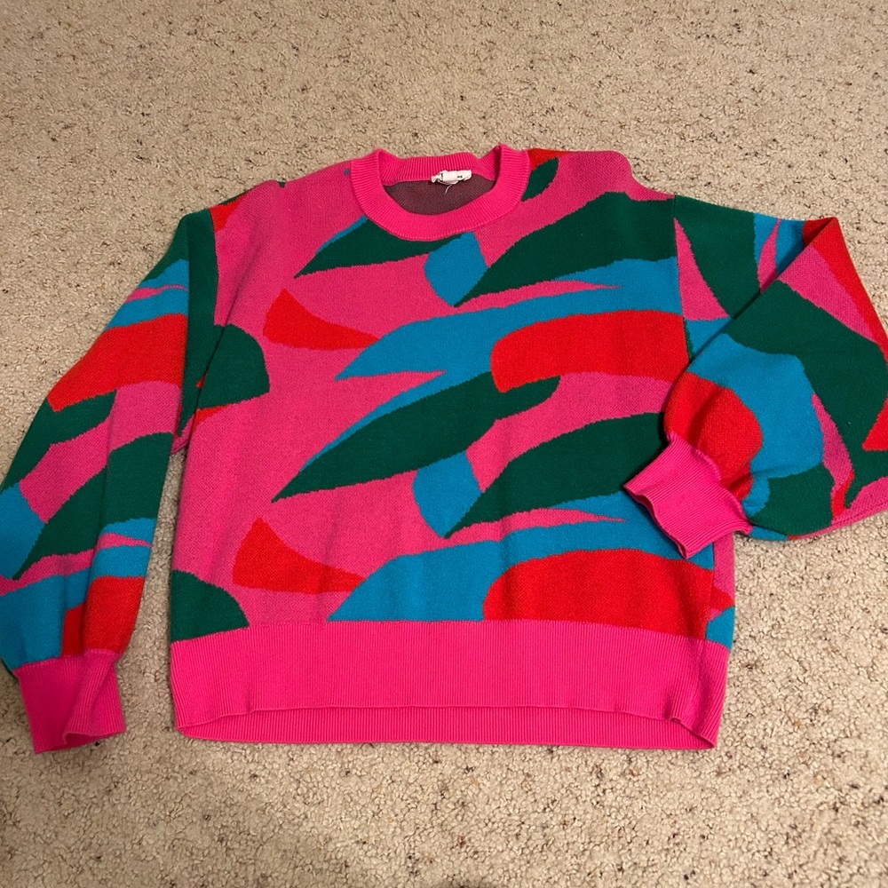 Colorful Abstract Sweater